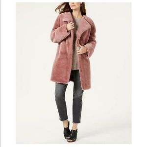 🆕 Mauve Faux Fur Jacket